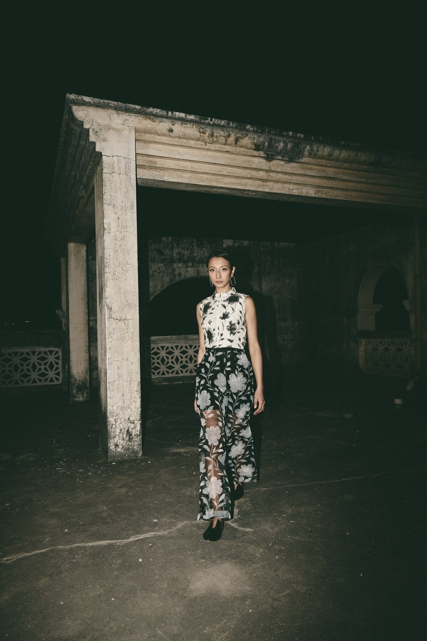 AN Bloom Crop Top - White - CiceroniCrop TopATBW