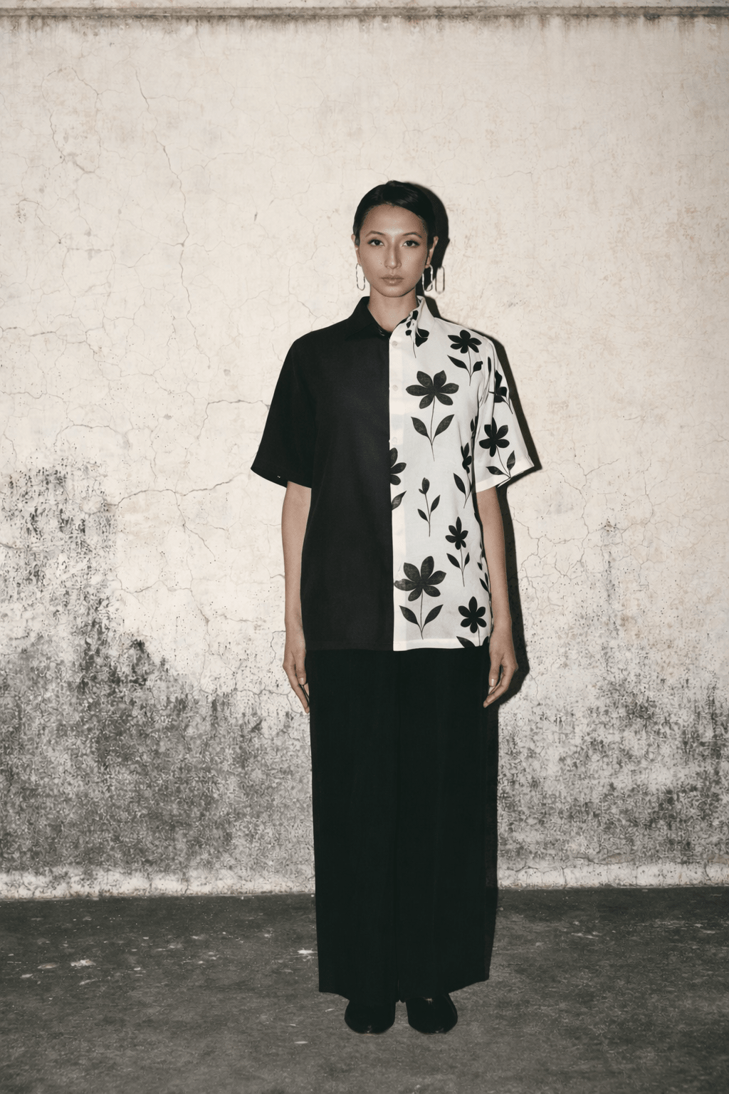 AN Canvas Shirt Set - White - CiceroniCo - ord SetATBW