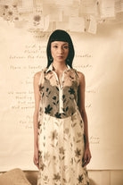 AN Floral Organza Dress - CiceroniKurta, Everyday WearATBW