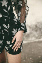 AN Floral Organza Shorts - CiceroniShortsATBW