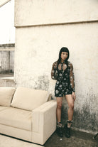 AN Floral Organza Shorts - CiceroniShortsATBW