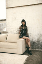 AN Floral Organza Shorts - CiceroniShortsATBW