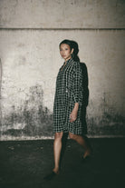 AN Grid Comfort Dress - CiceroniDressesATBW