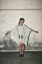 AN Grid Kaftan Dress - CiceroniDressesATBW