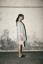 AN Grid Kaftan Dress - CiceroniDressesATBW