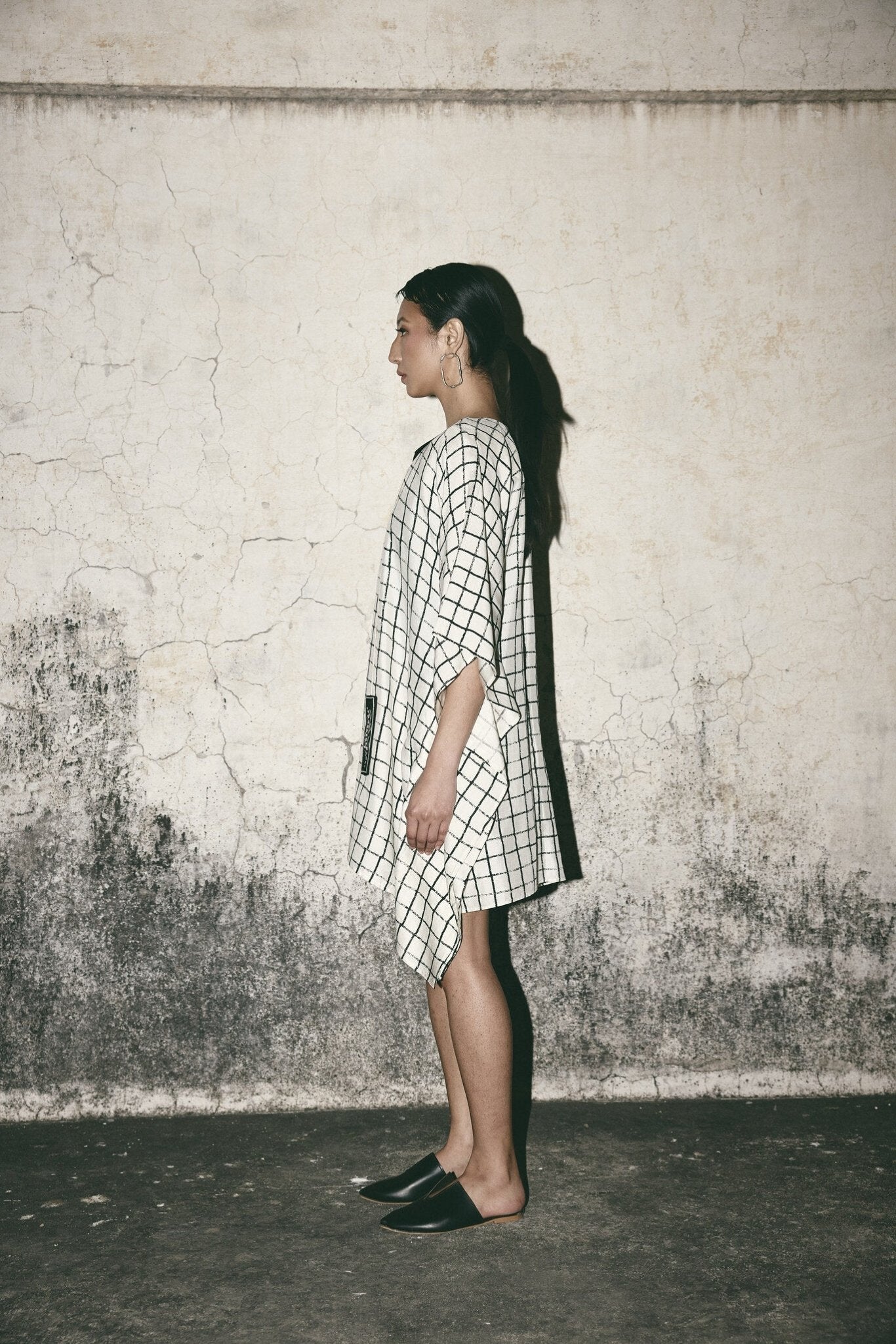 AN Grid Kaftan Dress - CiceroniDressesATBW