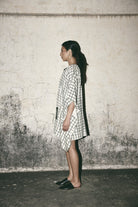 AN Grid Kaftan Dress - CiceroniDressesATBW