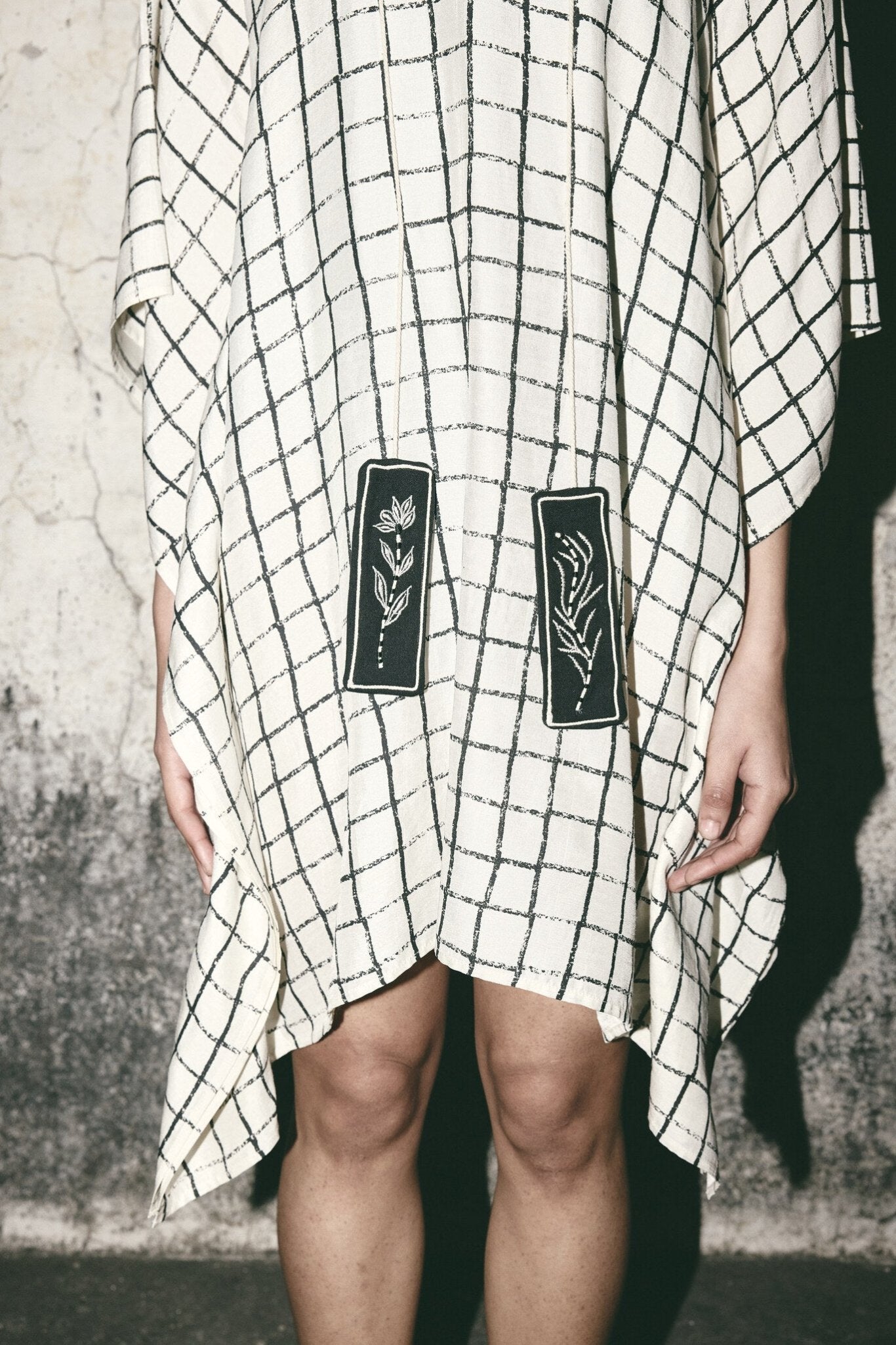 AN Grid Kaftan Dress - CiceroniDressesATBW