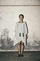 AN Grid Kaftan Dress - CiceroniDressesATBW