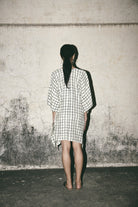 AN Grid Kaftan Dress - CiceroniDressesATBW