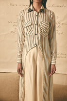 AN Stripe Long Shirt - CiceroniWomen ShirtsATBW