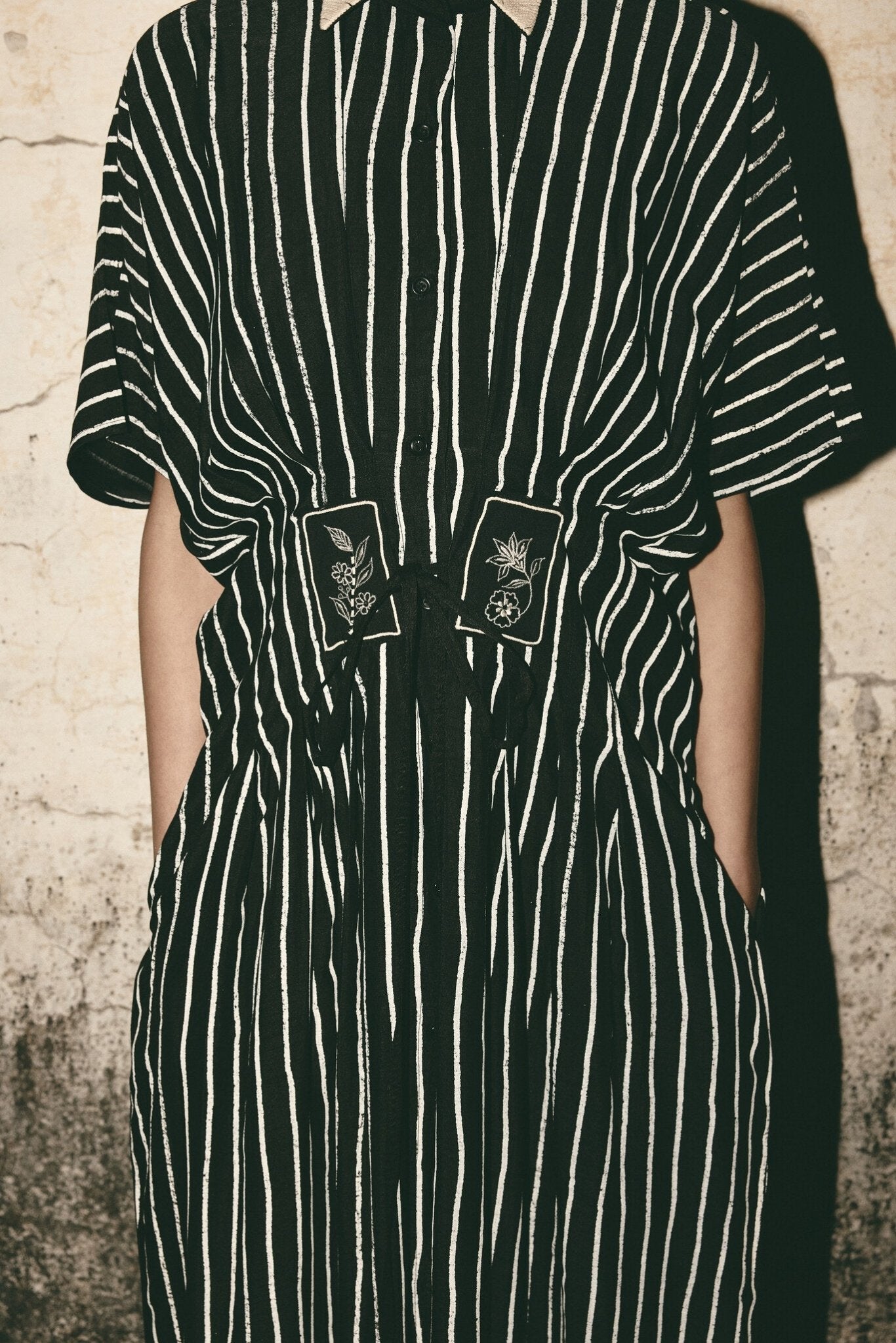 AN Stripe Midi Dress - CiceroniDressesATBW