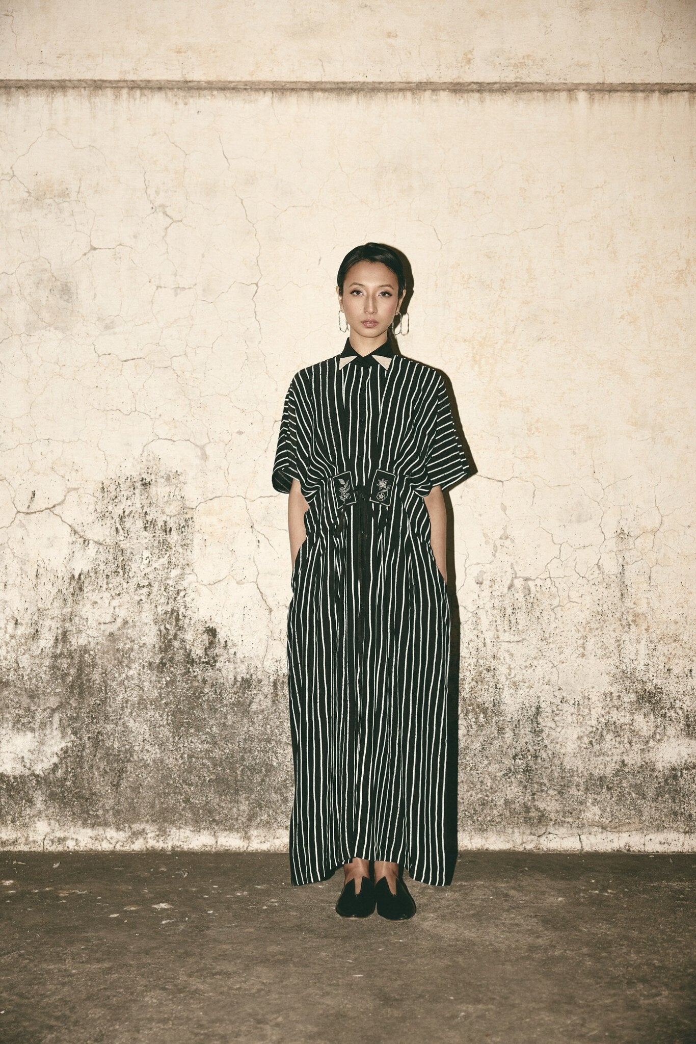 AN Stripe Midi Dress - CiceroniDressesATBW