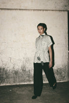 AN Stripe Tie Up Shirt - CiceroniWomen ShirtsATBW