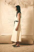AN Trench Dress - White - CiceroniDressesATBW