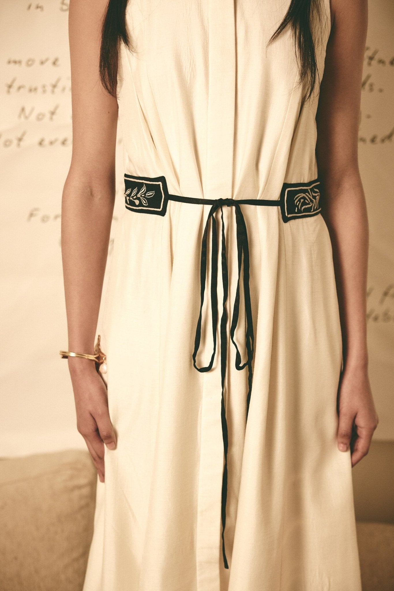 AN Trench Dress - White - CiceroniDressesATBW