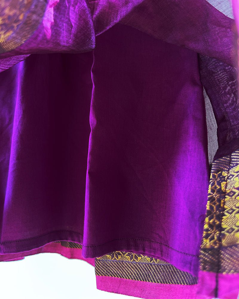 Anagha Purple Infant Pleated Festive Dress - CiceroniDressesLove The World Today