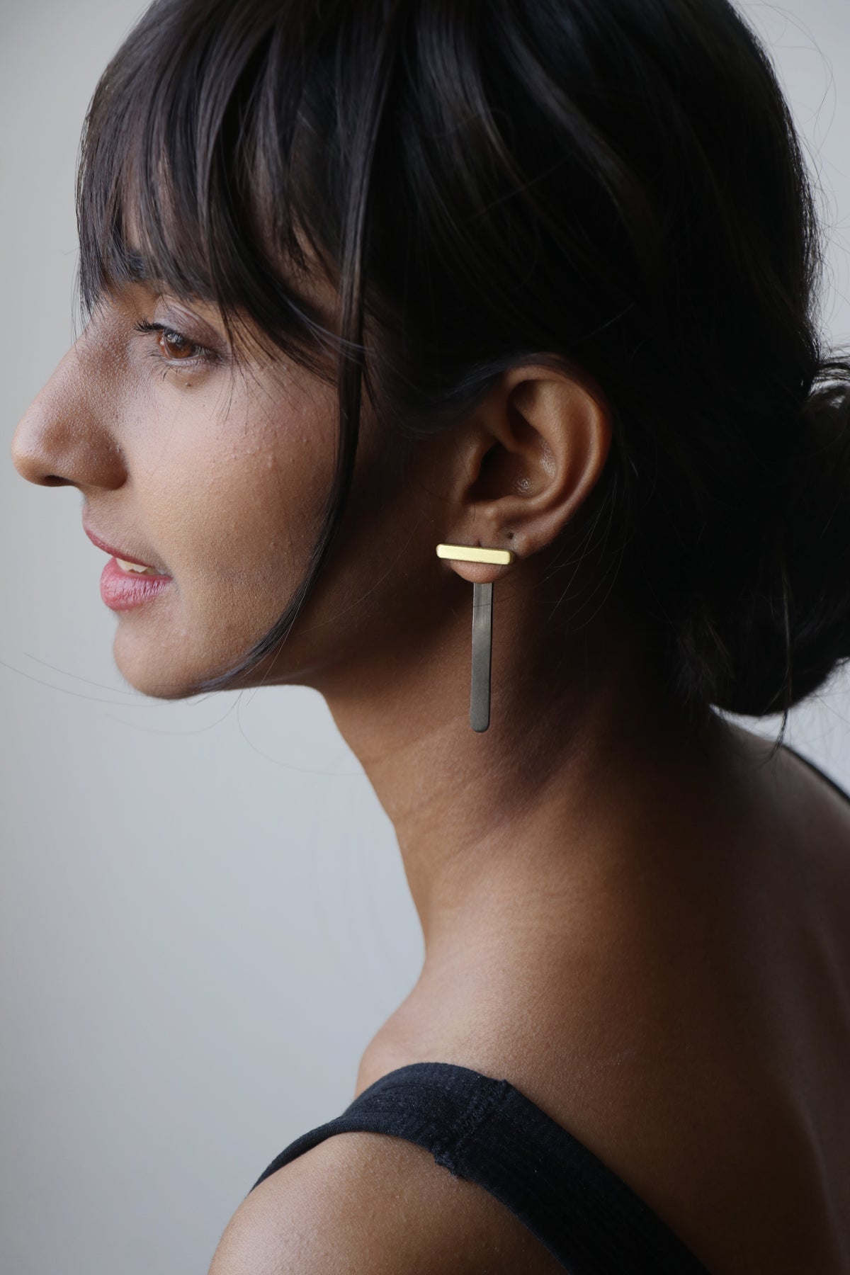 Andromeda - Dash Stick Earing - Black - CiceroniEarringsLukka Chuppi