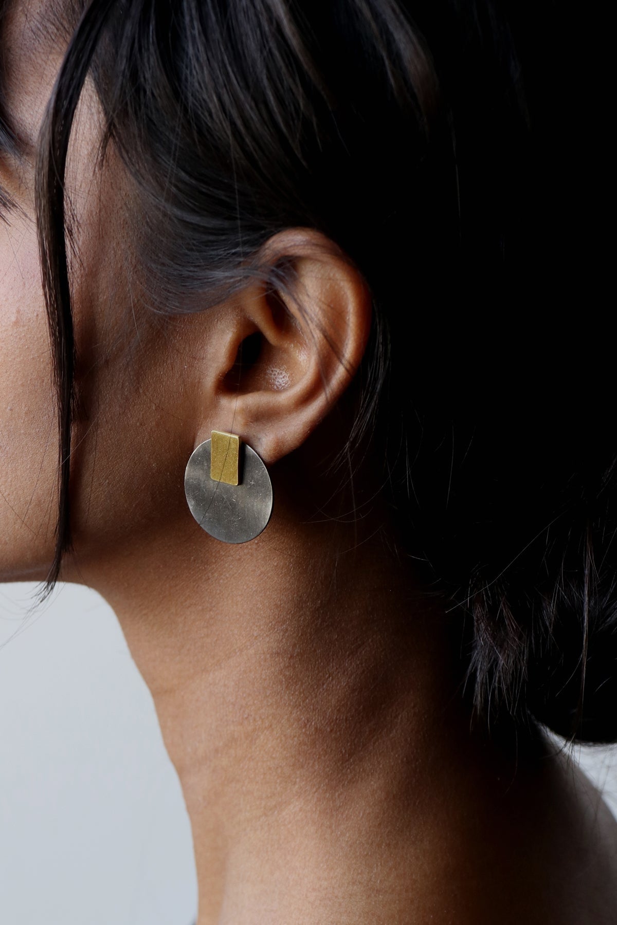 Andromeda - Square Drop Stud Earing - CiceroniEarringsLukka Chuppi