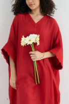 Angela Kaftan Kurta - Red - CiceroniKurta, Festive WearRAAS Life