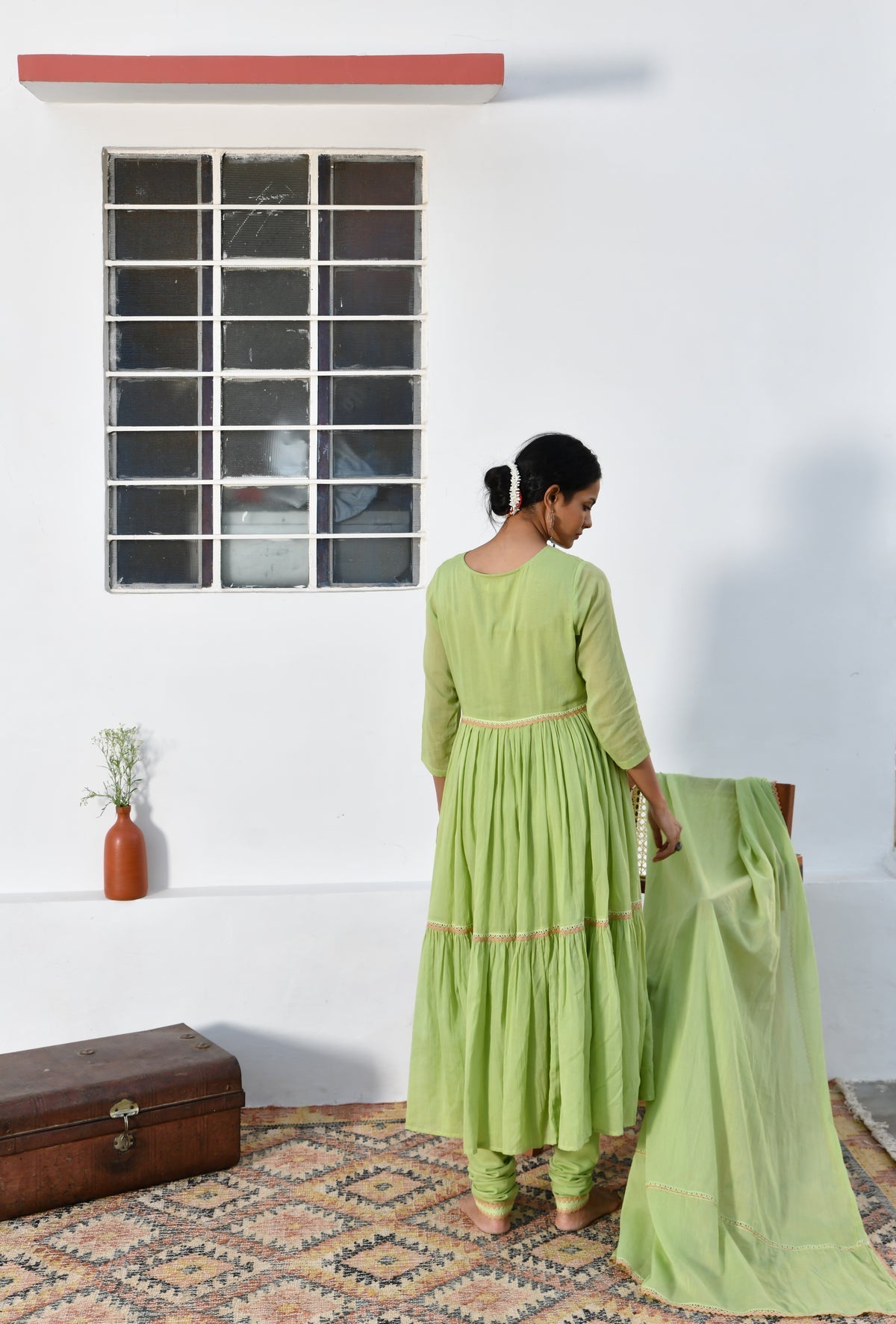 Angoori Angarkha Suit - CiceroniKurta Set, Festive WearOmaana