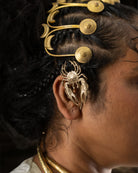 Anki Bunki Aditi – Cancer Antique Gold Brass Earrings - CiceroniEarringsAnki Bunki