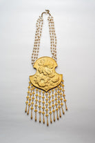 Anki Bunki Aditi – Dali - Gold Brass Necklace - CiceroniNeckpieceAnki Bunki