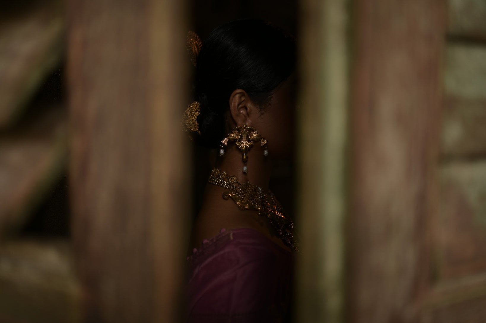 Anki Bunki Aditi – Dopakhi -Gold Brass Earrings - CiceroniEarringsAnki Bunki