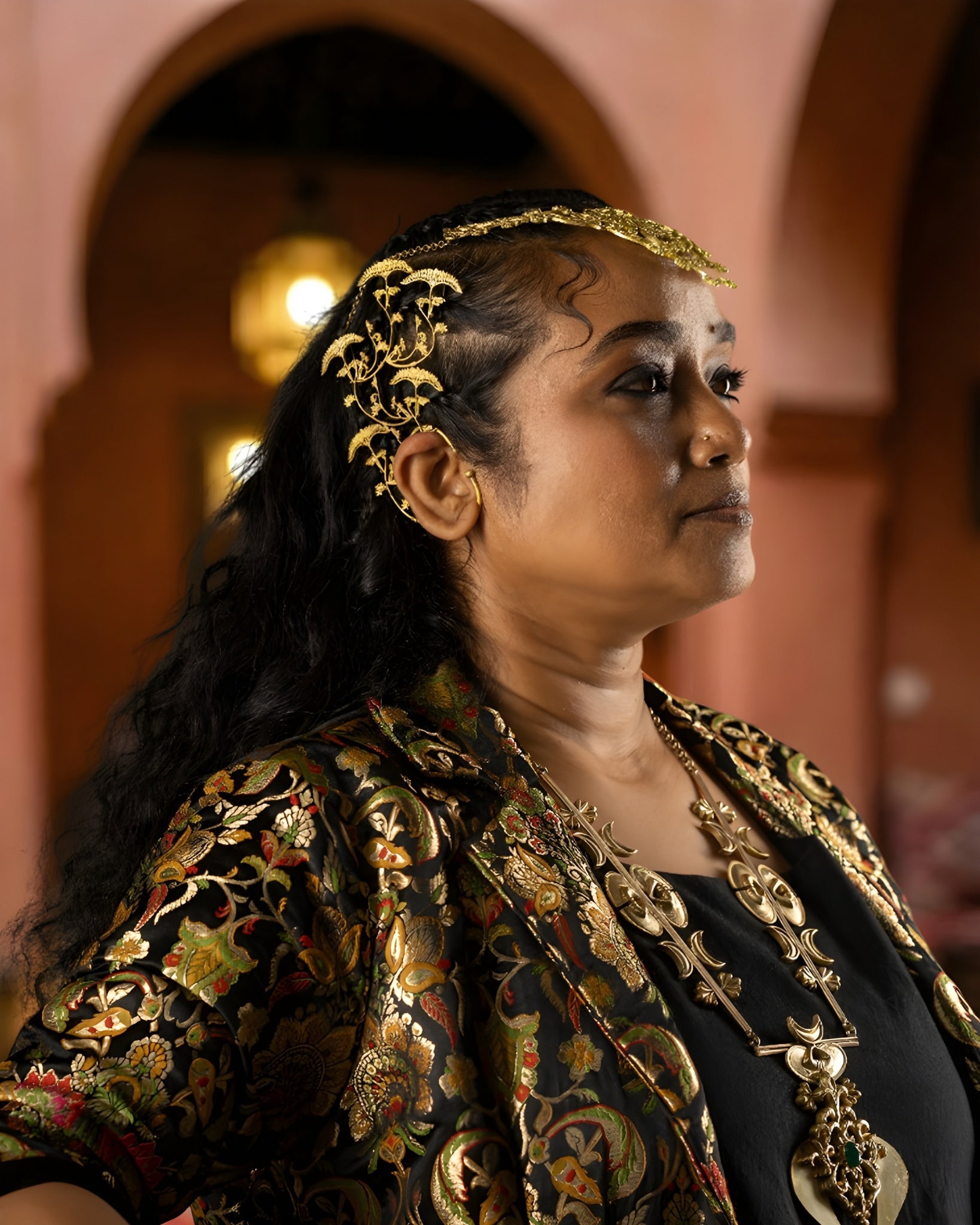 Anki Bunki Aditi – Shankalata - Gold Brass Earcuff - Single Piece - CiceroniEarringsAnki Bunki