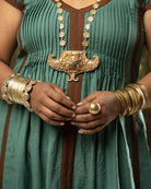 Anki Bunki Aditi – Silva- Gold Brass Necklace - CiceroniNeckpieceAnki Bunki