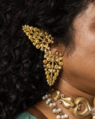 Anki Bunki Aditi – Tarulata - Antique Gold Brass Earrings - CiceroniEarringsAnki Bunki