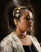 Anki Bunki Aditi – Tota - Gold Brass Earrings - CiceroniEarringsAnki Bunki