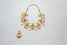 Anki Bunki Aditi – Uma- Gold Brass Necklace Set - CiceroniNecklace SetAnki Bunki