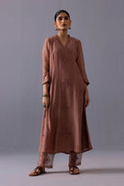 Ankita Kurta Set - Brown - CiceroniKurta SetsLabel Shreya Sharma
