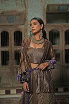 Antara Bustier and Skirt - CiceroniLehenga SetChambray & Co.