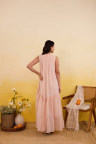 Apricot Bloom Dress - CiceroniDressesTaro