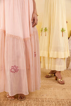 Apricot Bloom Dress - CiceroniDressesTaro