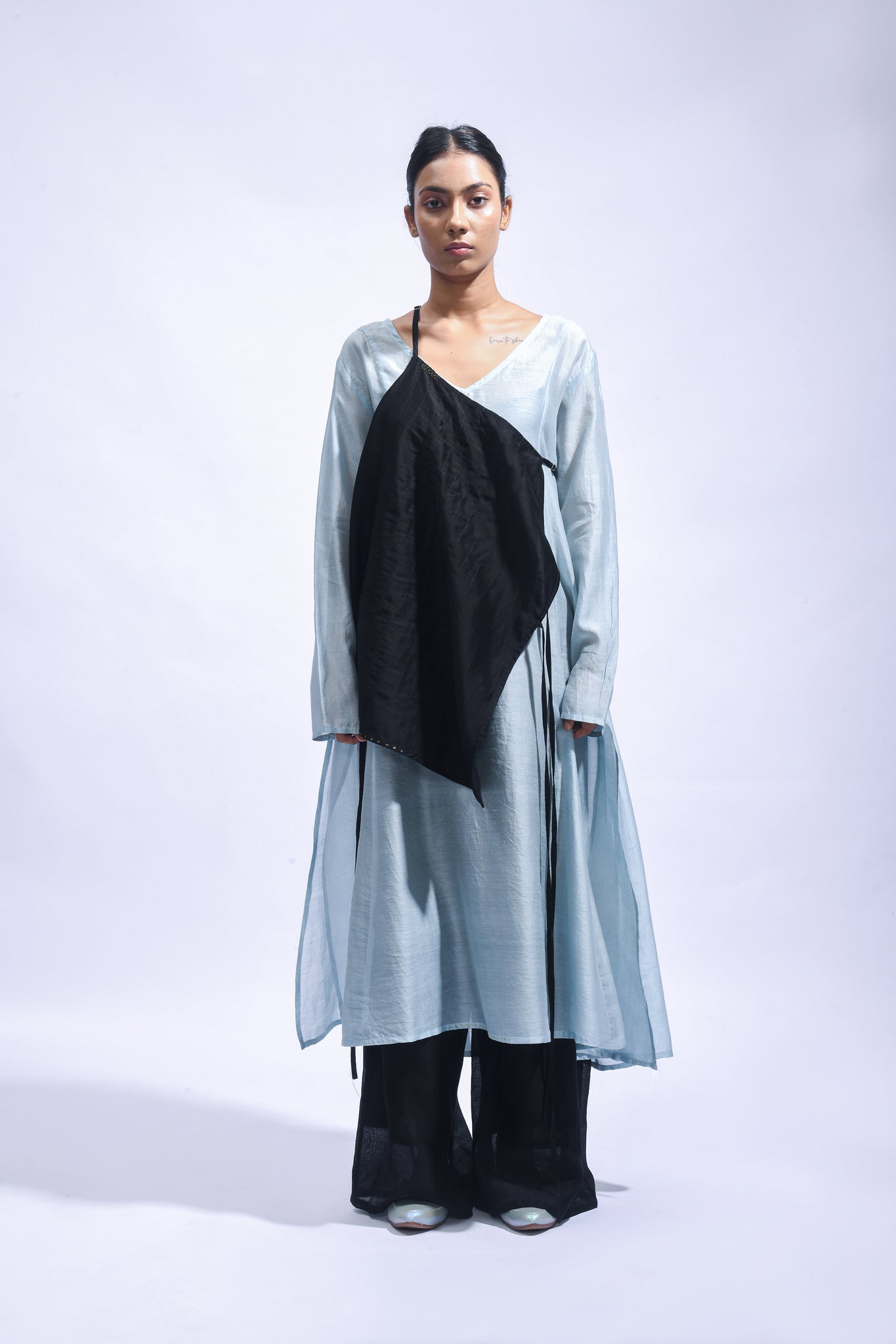 Aqua Layer Set - CiceroniKurta Set, Everyday WearJayati Goenka