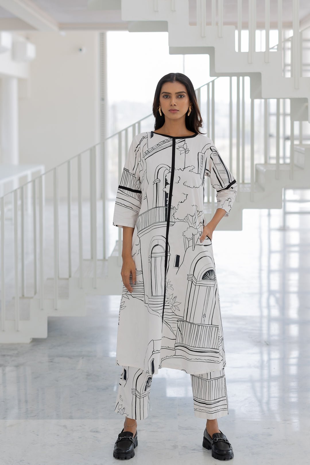 Arches and Avenues Kurta Set - CiceroniKurta Set, Everyday WearSilai Studio