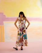 Art Set in Joy of Life Print - CiceroniSkirt SetHappi Space