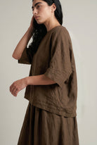 As of Now Set - Cocoa - CiceroniSkirt SetPaeony