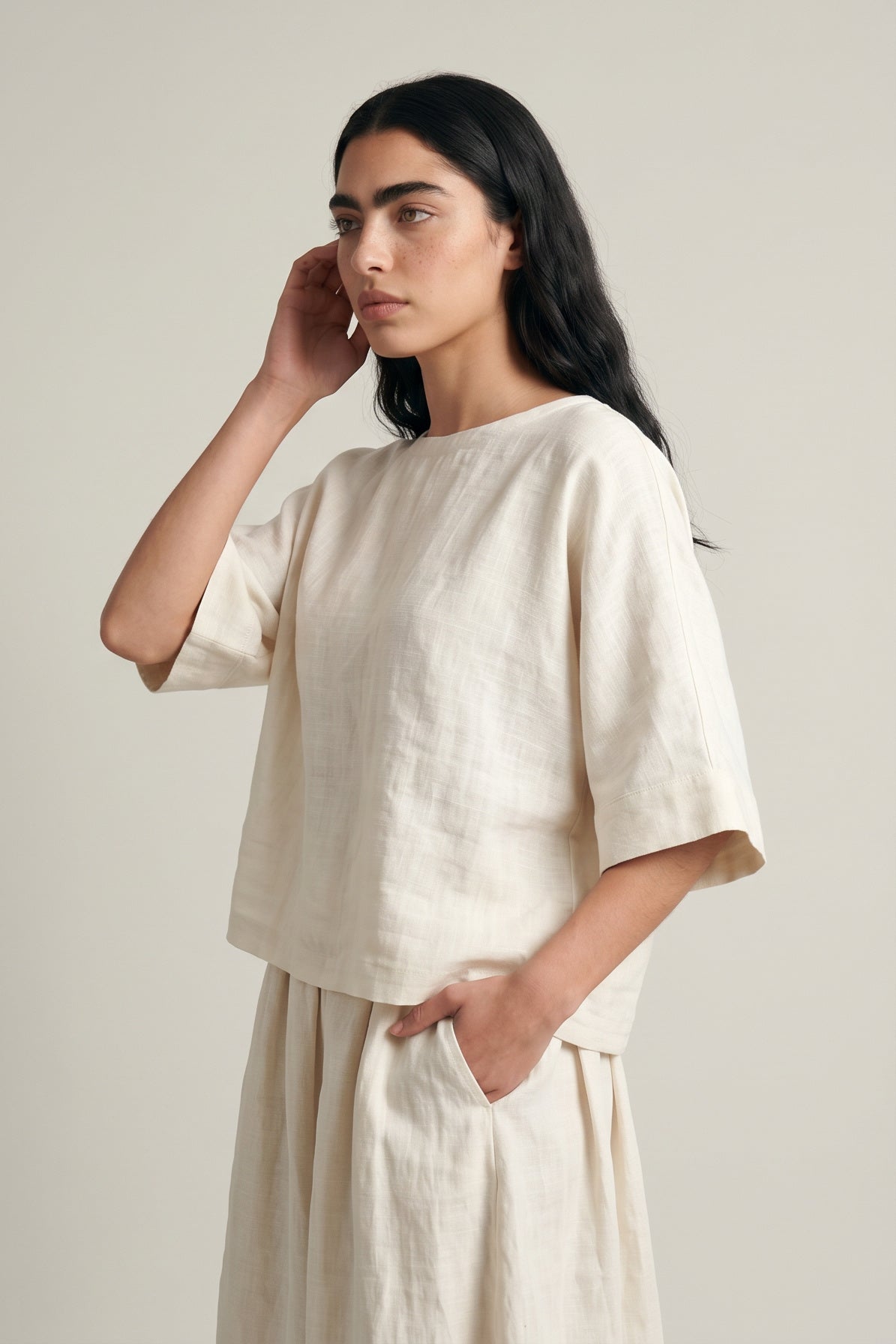 As of Now Set - Ivory - CiceroniSkirt SetPaeony