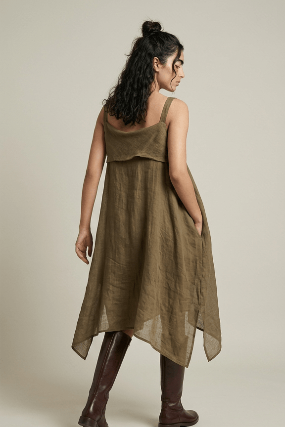 As you Like - 3 Way Style Dress in Cocoa - CiceroniDressesPaeony