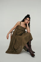 As you Like - 3 Way Style Dress in Cocoa - CiceroniDressesPaeony