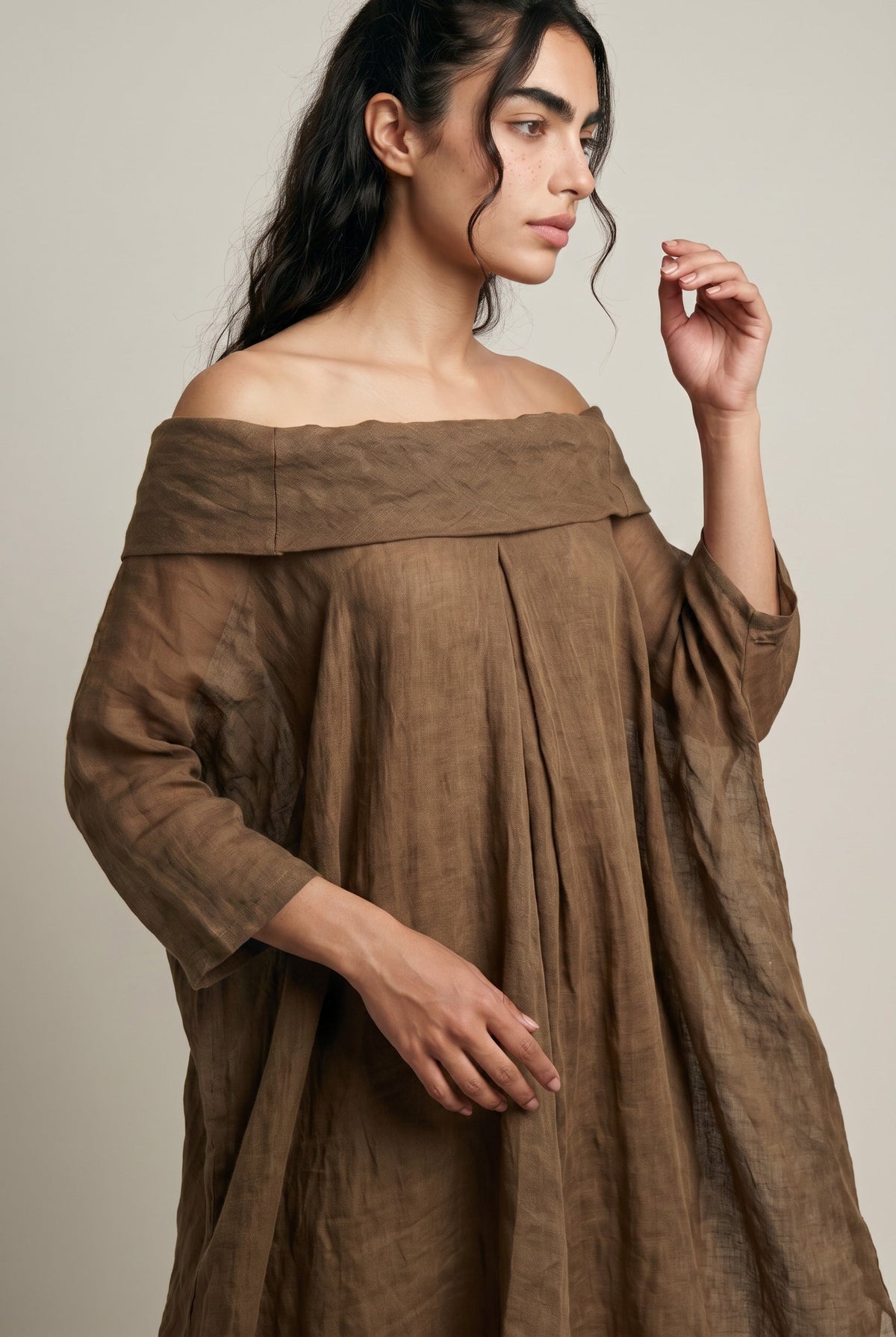 As you Like - 3 Way Style Dress in Cocoa - CiceroniDressesPaeony