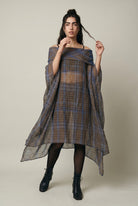 As you Like - 3 Way Style Dress in Mocha Weave - CiceroniDressesPaeony