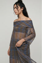As you Like - 3 Way Style Dress in Mocha Weave - CiceroniDressesPaeony