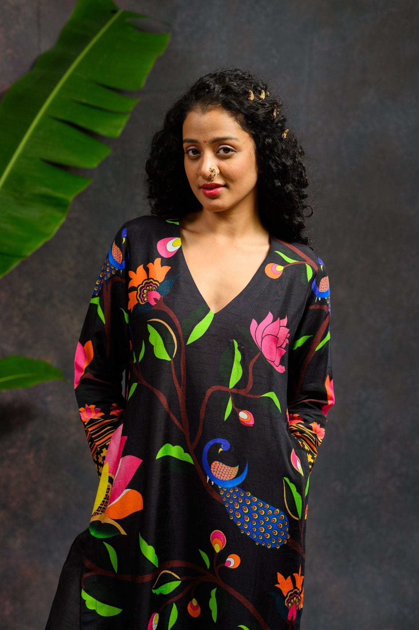 Asawali Black Kurta Set - CiceroniKurta SetsPrachi Kamat