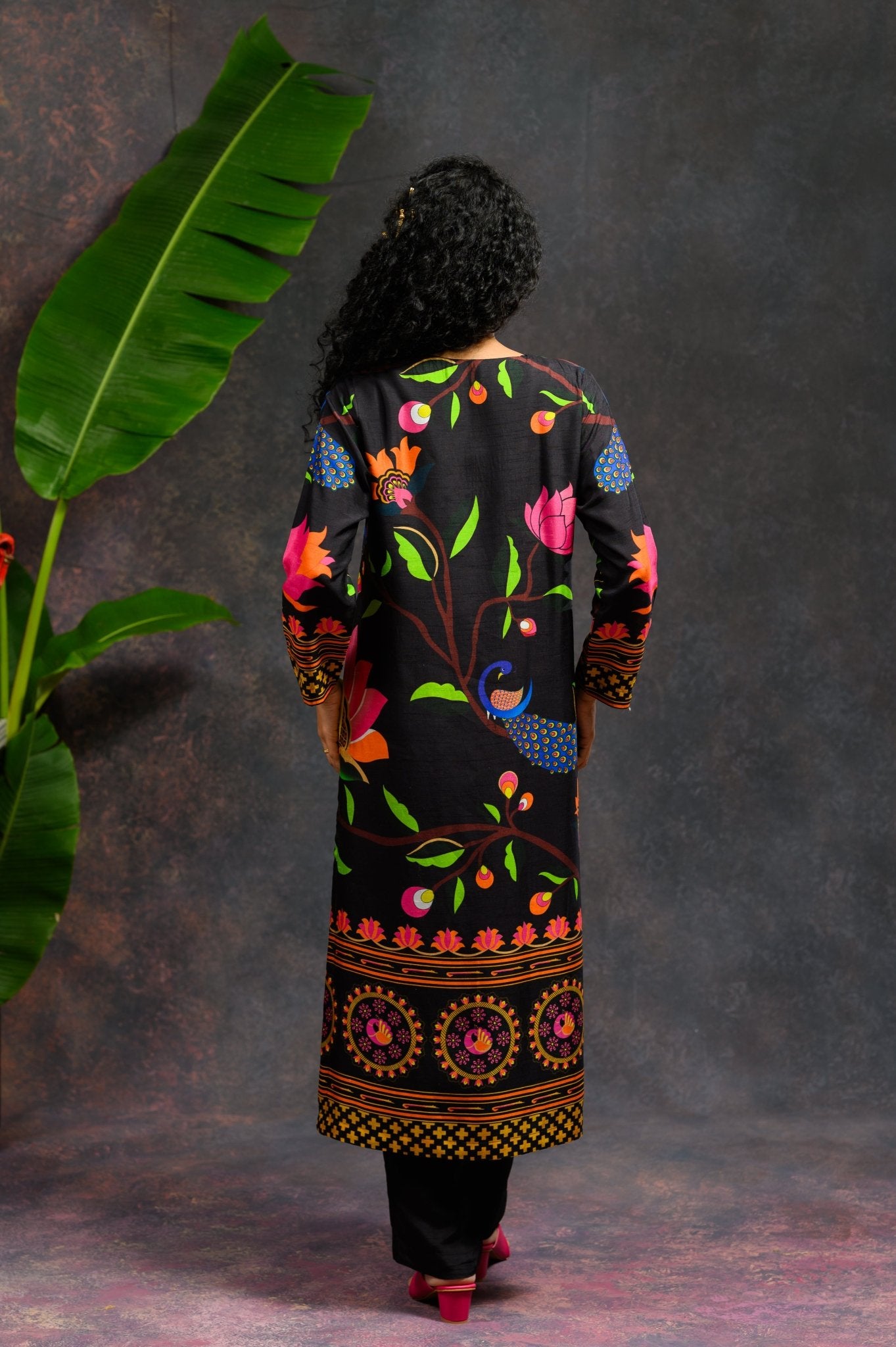 Asawali Black Kurta Set - CiceroniKurta SetsPrachi Kamat