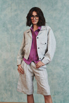Ash Linen Women's Jorts - CiceroniWomen ShortsSaphed